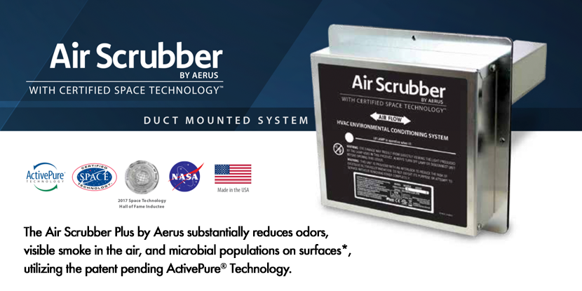 Air Scrubber filter. NASA approved to clean and filter air inside the home